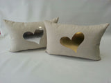 Heart Pillow Benefitting ITOG - Silver