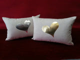 Heart Pillow Benefitting ITOG - Gold