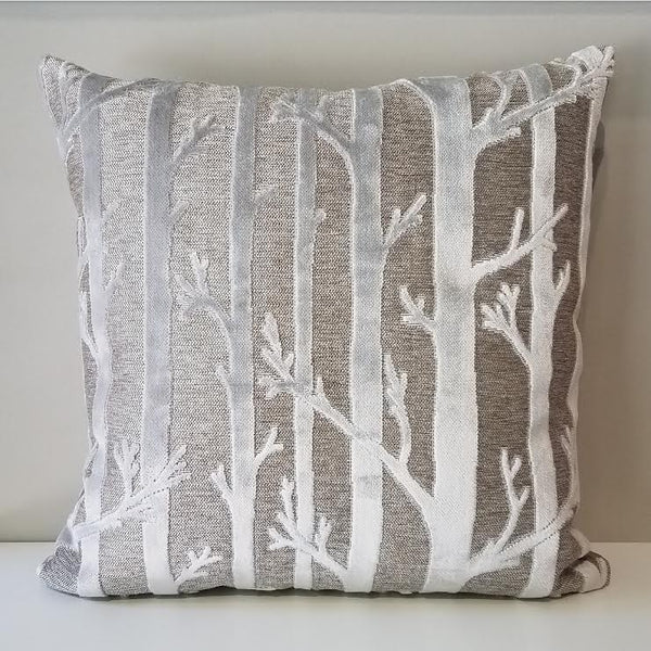 Silver Forest Pillow